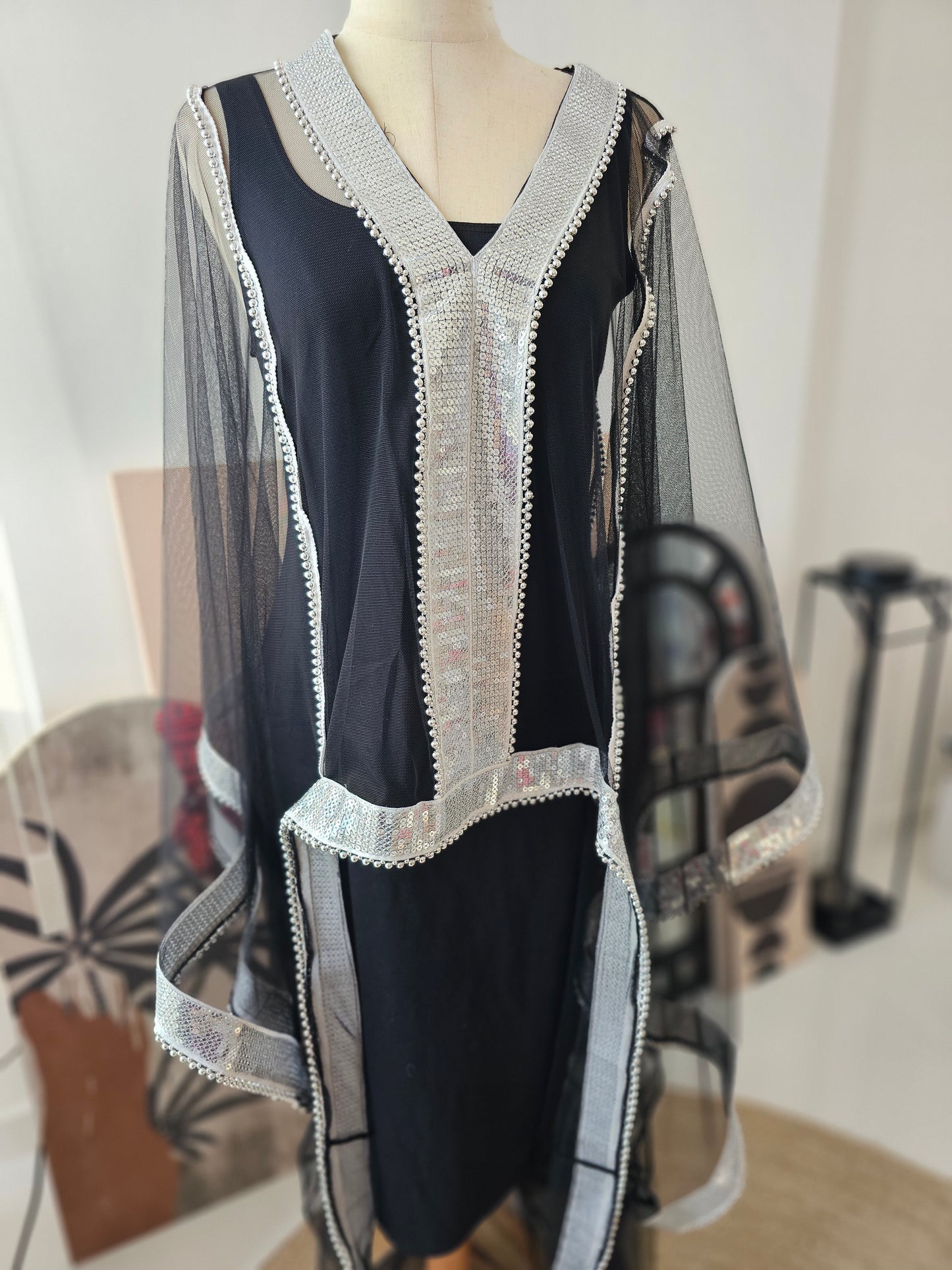 ثوب سلفر بتصميم جدا مميز