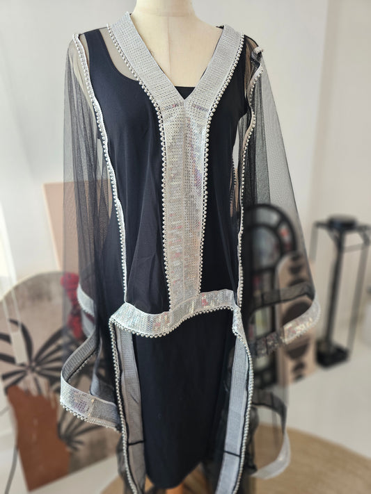 ثوب سلفر بتصميم جدا مميز