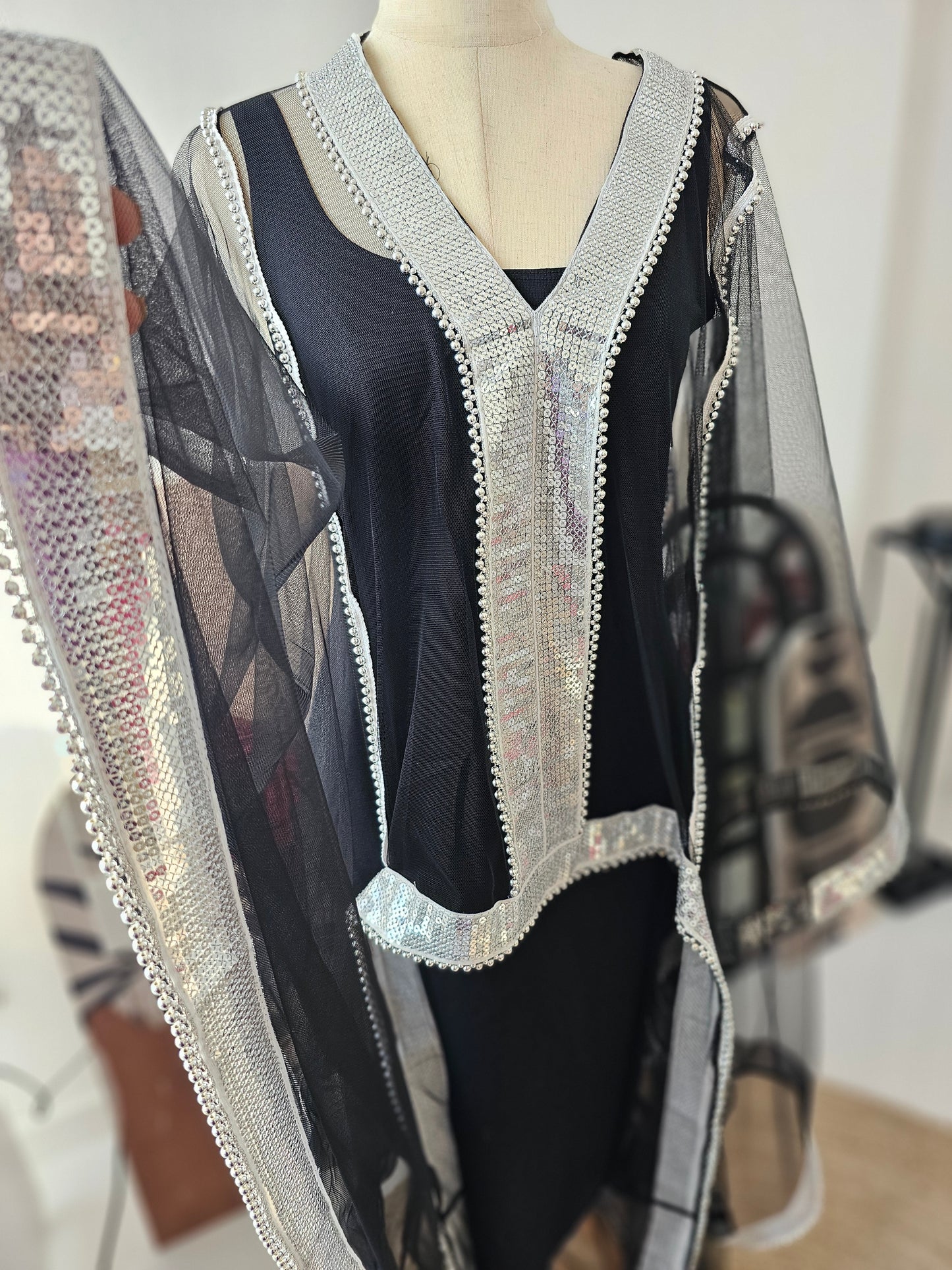 ثوب سلفر بتصميم جدا مميز